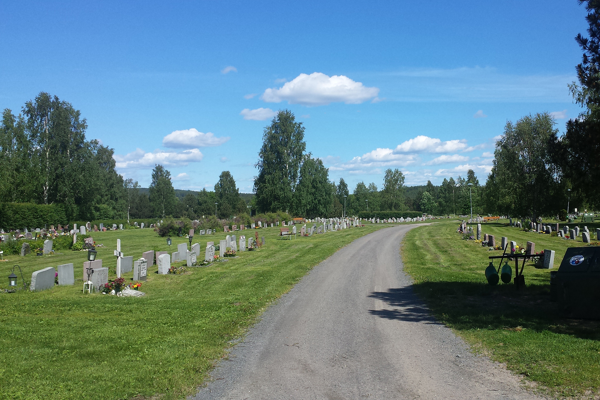 Skogskyrkogården i Boden.