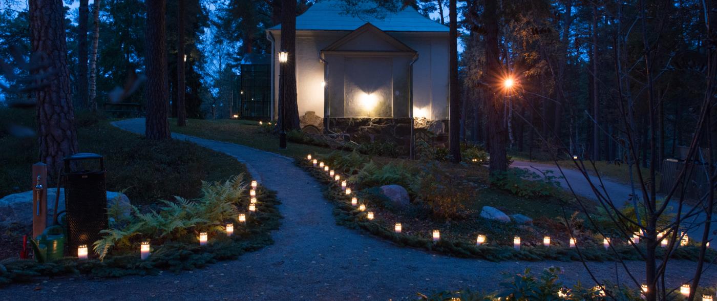 Skogsö i Allhelgonatid