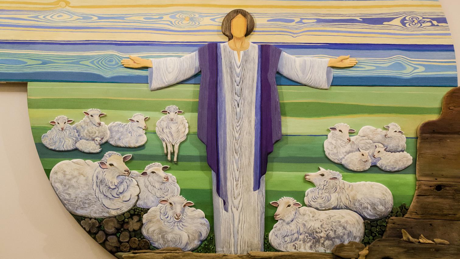 "Jesus och fåren" Tegneby fh