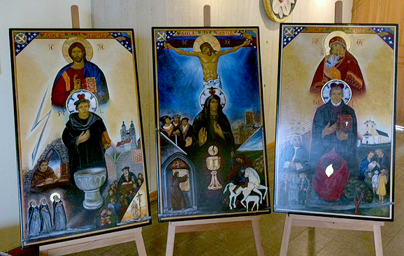 Luther-triptyken finns att se i Martin Luthers församlingshem, till och med 20 november. 