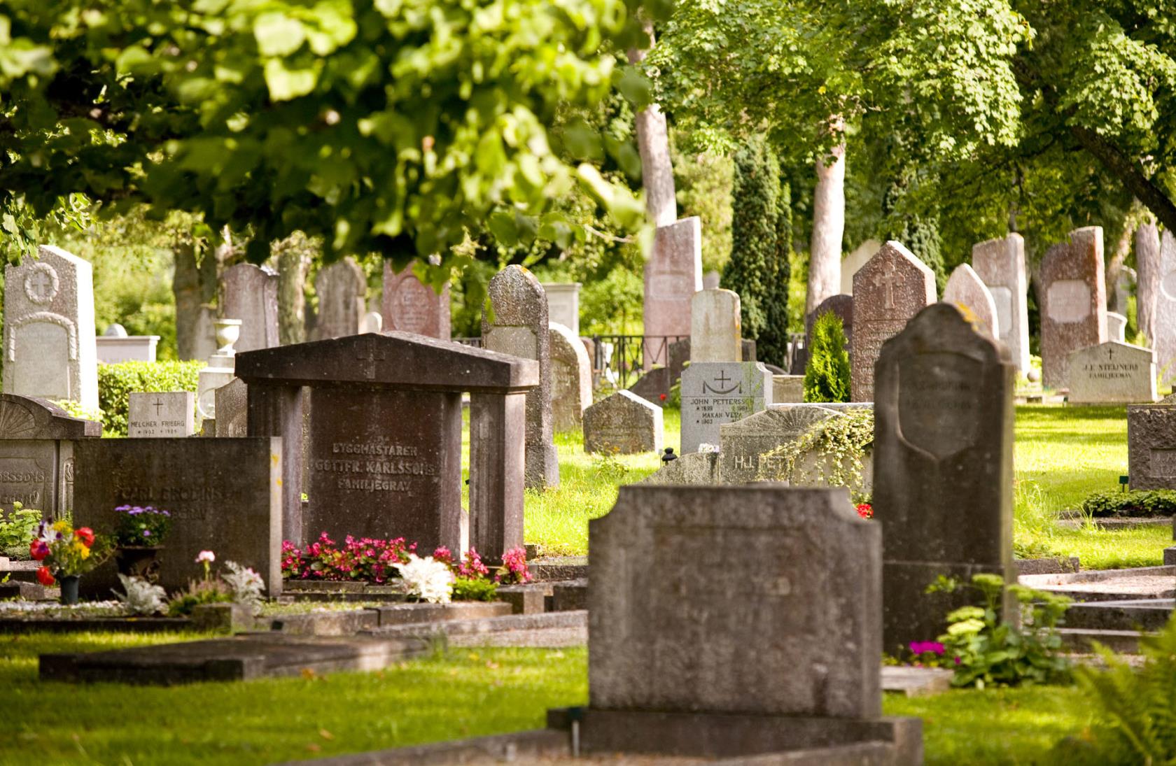 Gamla delen av Visby Norra kyrkogård