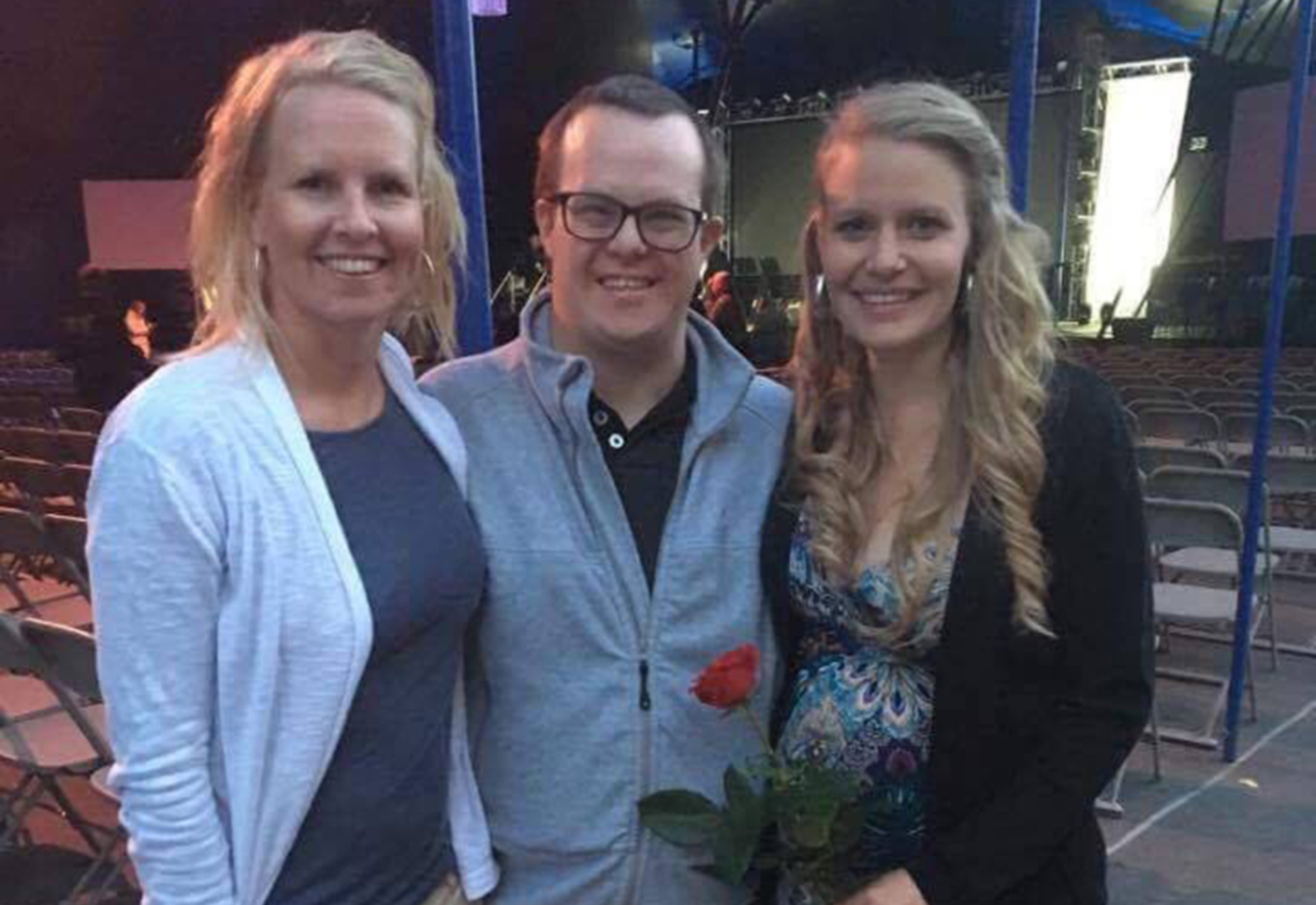 Lindie, Kim och Mimmie efter tävlingen.