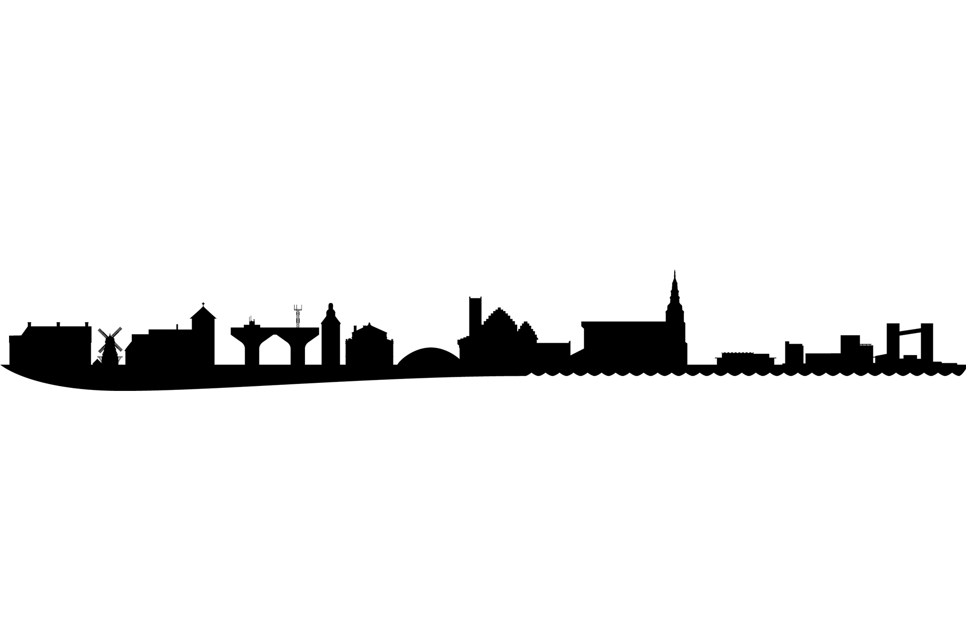 Illustrerad skyline av Ystad
