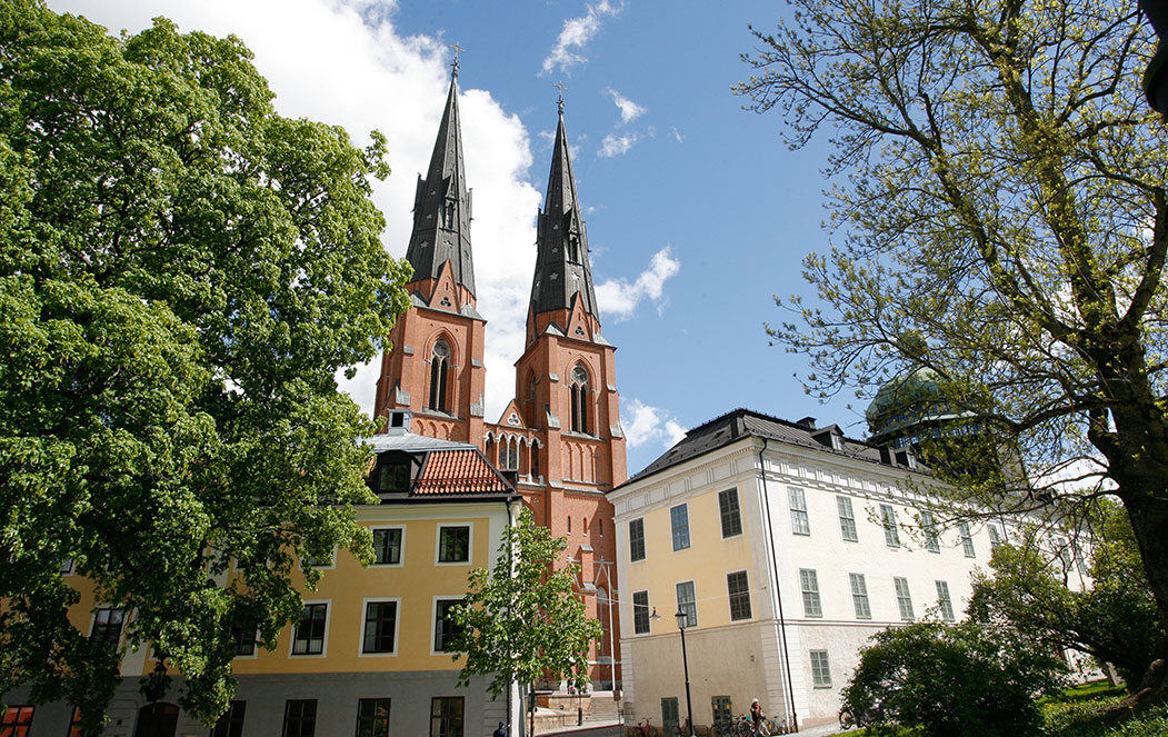 Uppsala domkyrka.