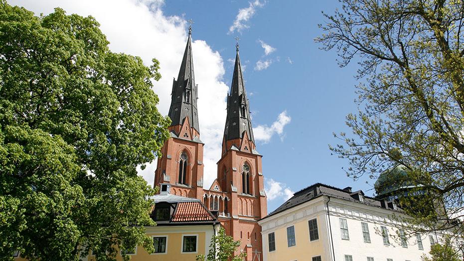 Uppsala domkyrka.