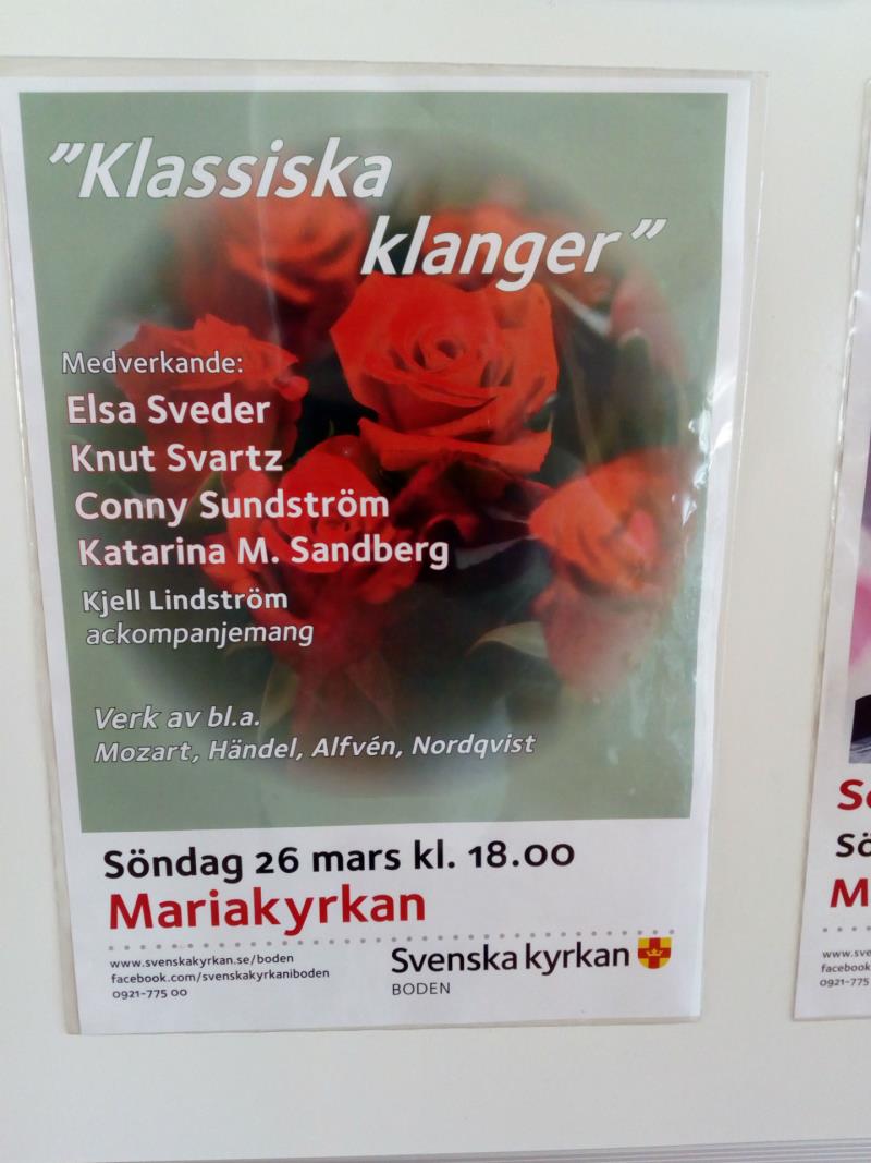 afisch, klassiska klanger