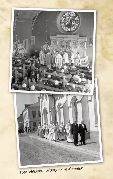 Har du foton från Borgholms kyrka under 50-60 talen? Eller andra minnen att dela med dig av? 