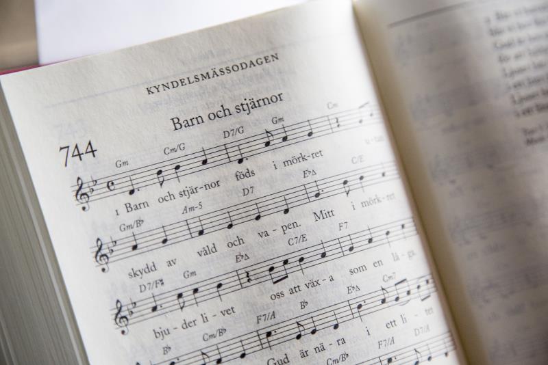 Psalmer Sanger Boner Och Dikter Vid Dop Linkopings