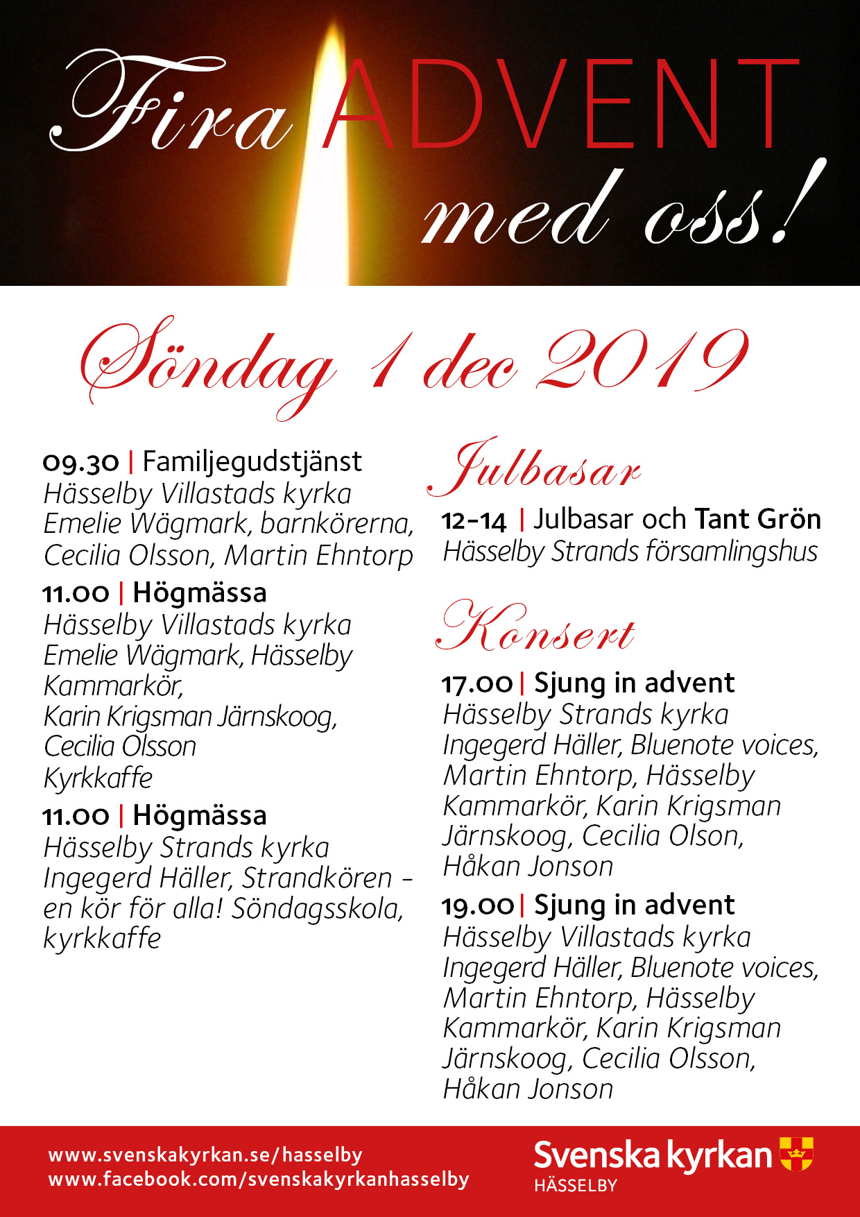 Fira advent med oss!