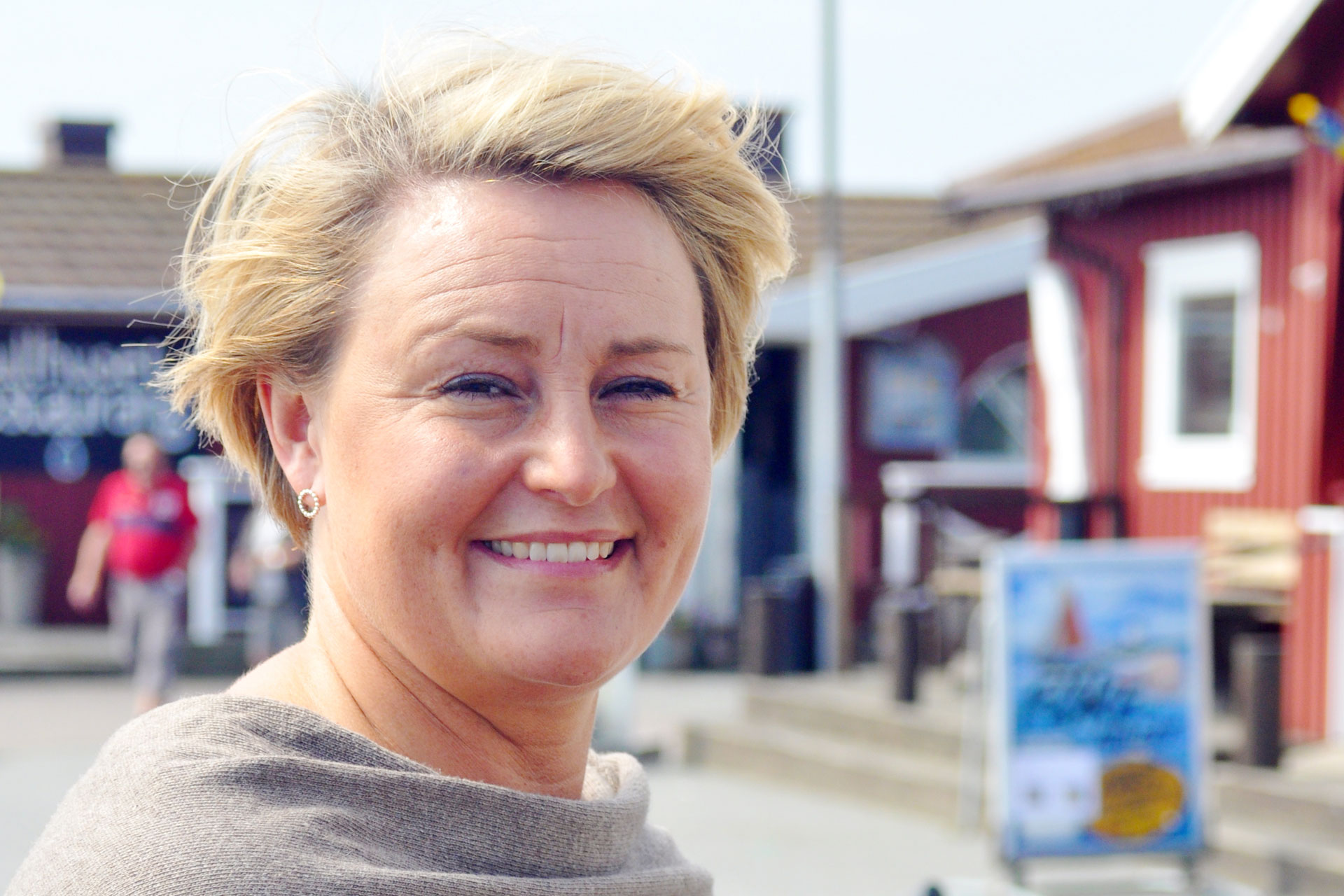 Anna Olsson bor på Björkö och engagerad i pilotprojektet ”mitt i livet”.