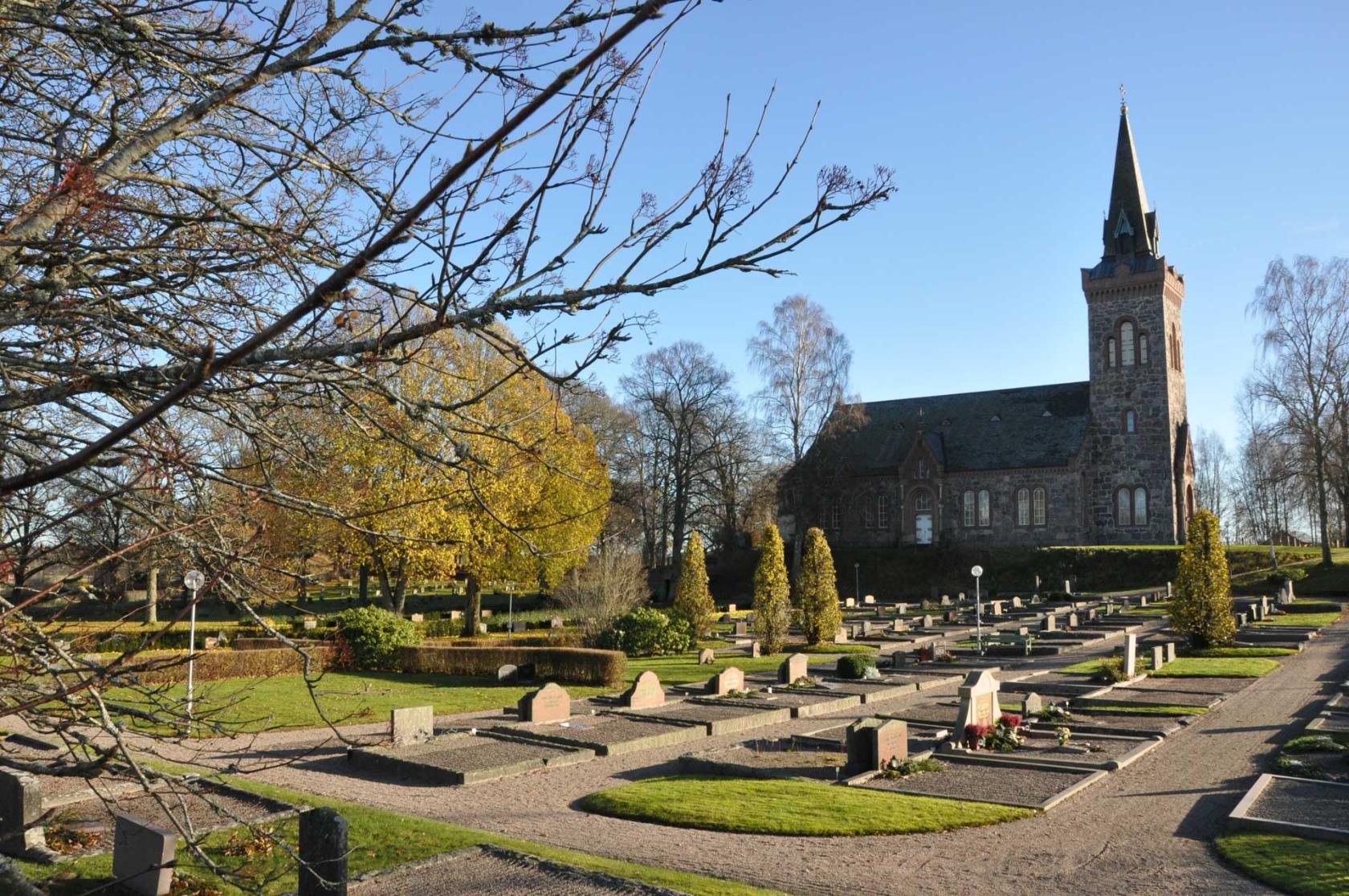 Gärdhems kyrka och kyrkogård