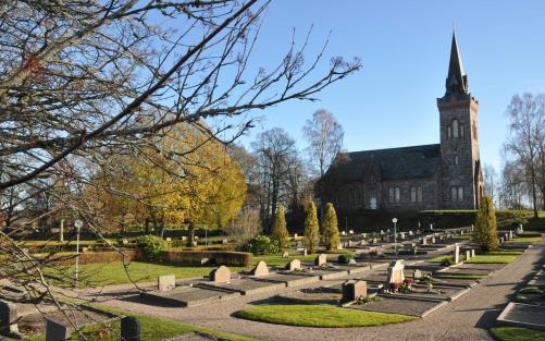 Gärdhems kyrka och kyrkogård