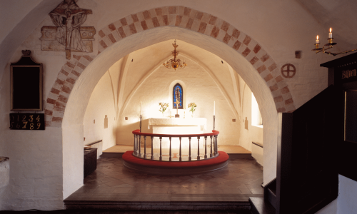 Interiör Stora Råby kyrka