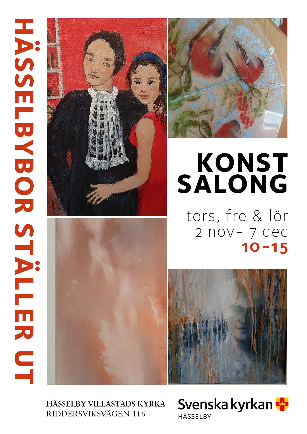 Konstsalong – Hässelbybor ställer ut 