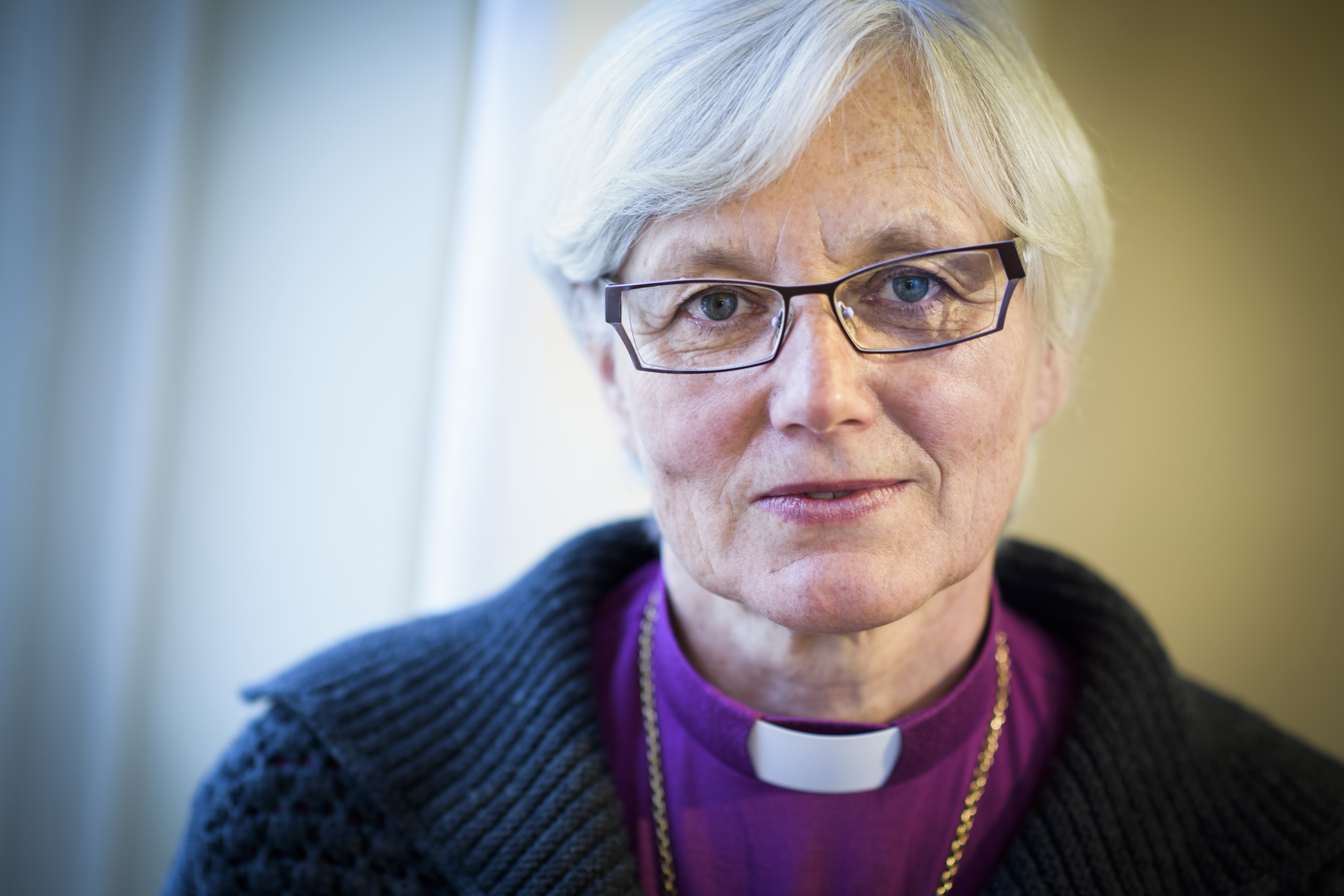 Porträttbild på ärkebiskop Antje Jackelén.