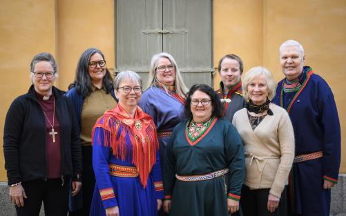 Samiska rådet i Svenska kyrkan 2022-2025.