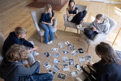 Konfirmationsläger i Undersvik vintern 2023.
