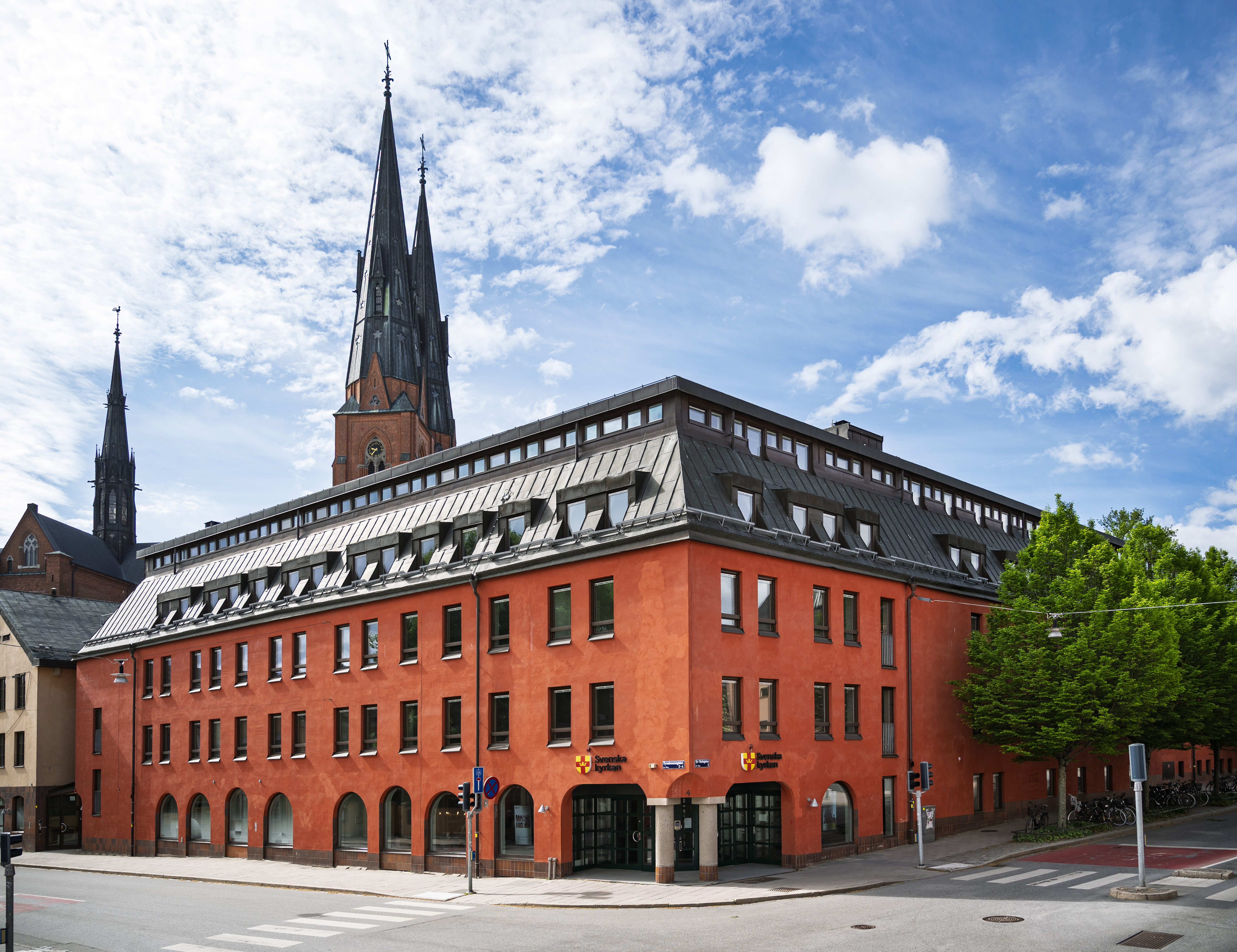 Byggnaden kyrkanshus i Uppsala