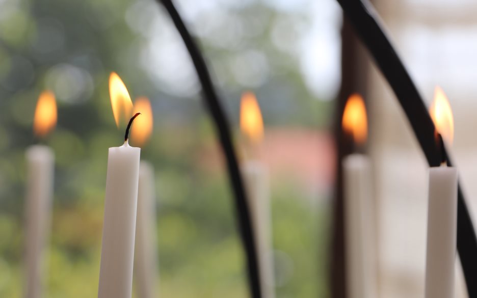 Interiör från Härlanda kyrka