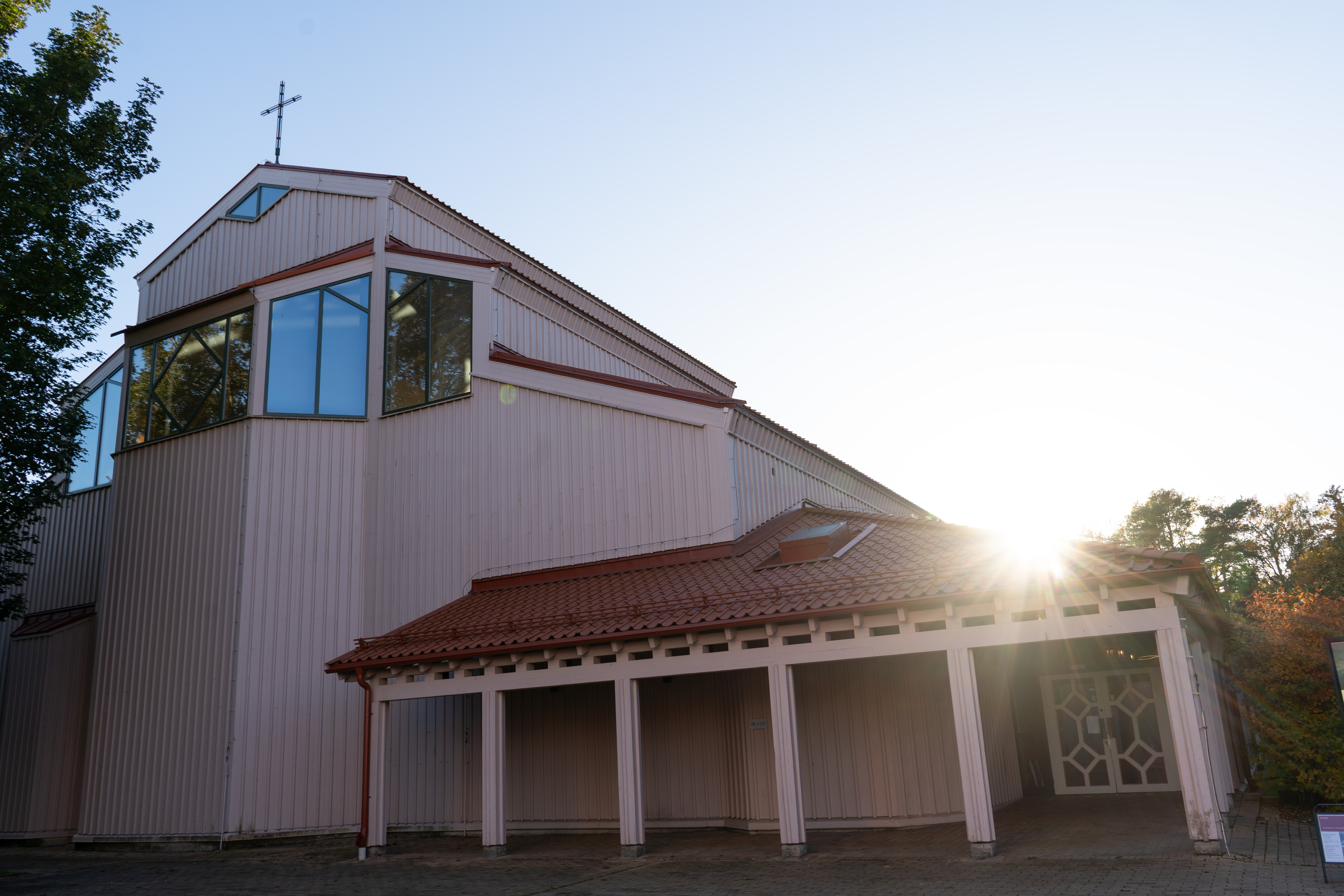 Gottsunda kyrka exteriör