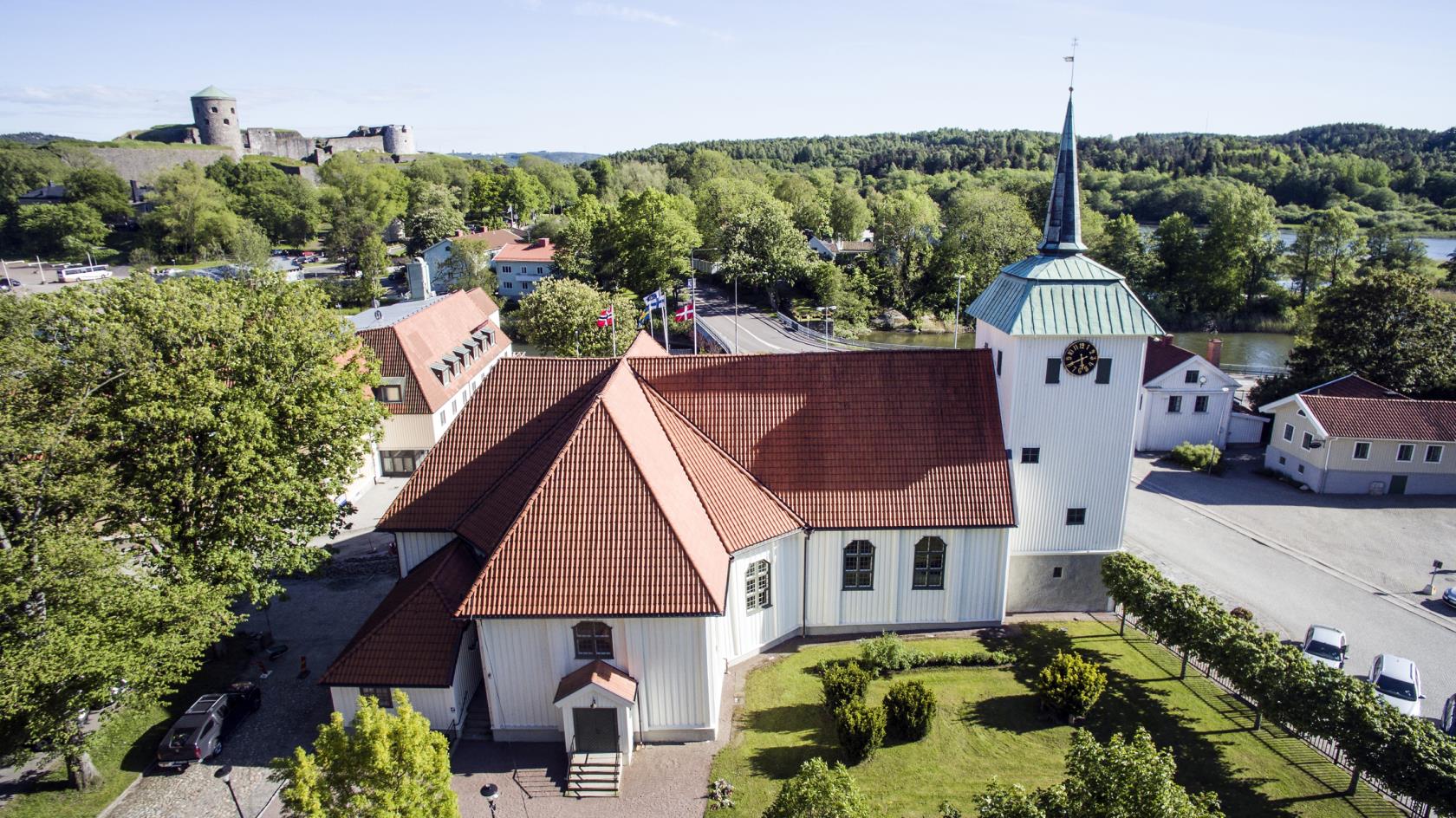 Kungälvs kyrka vid Bohus fästning