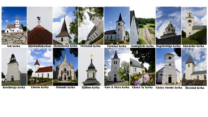 Kyrkor i Borensbergs pastorat