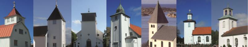 Svenka kyrkan Tjörns sju olika kyrkor