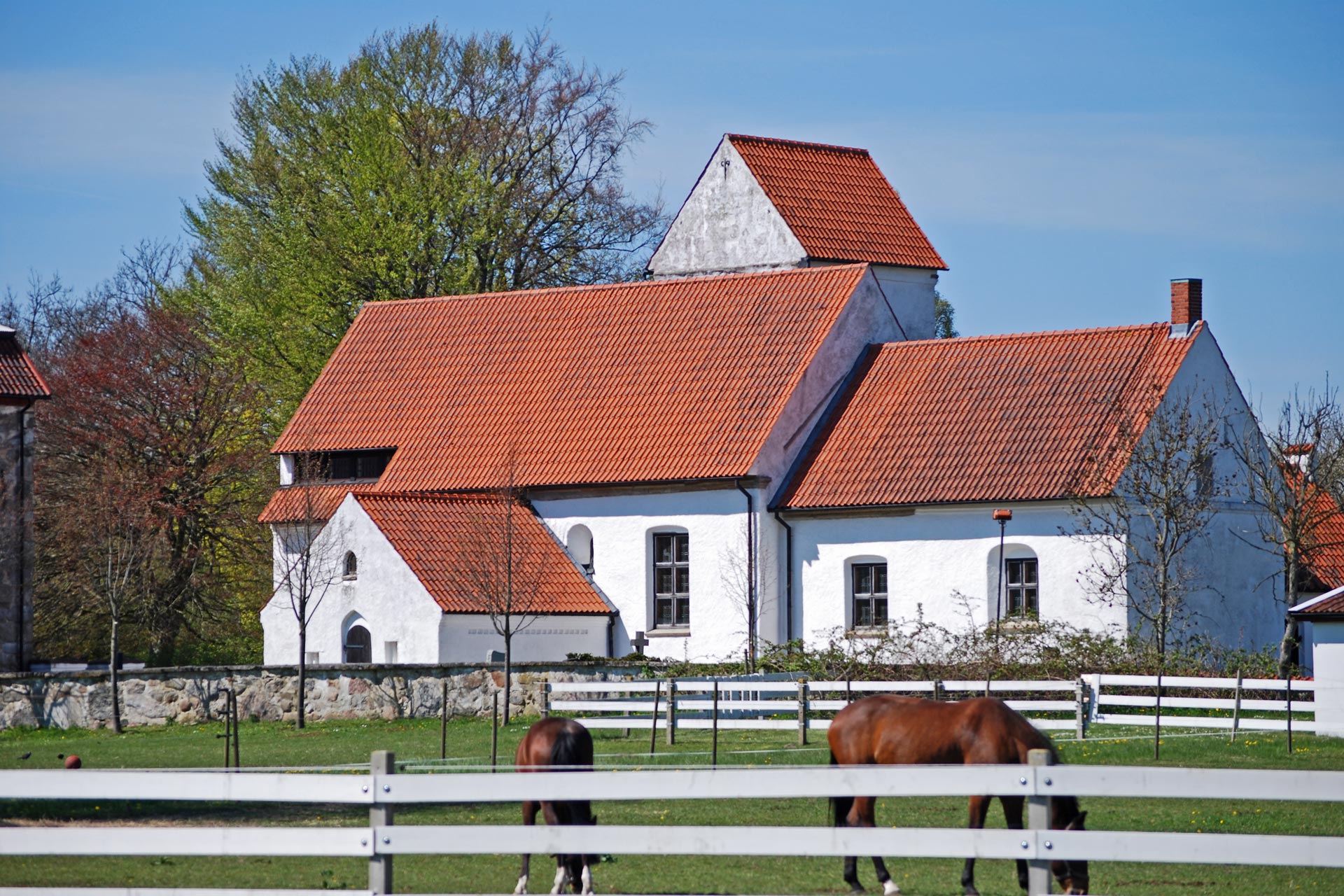 Östra Ingelstads kyrka, våren 2016