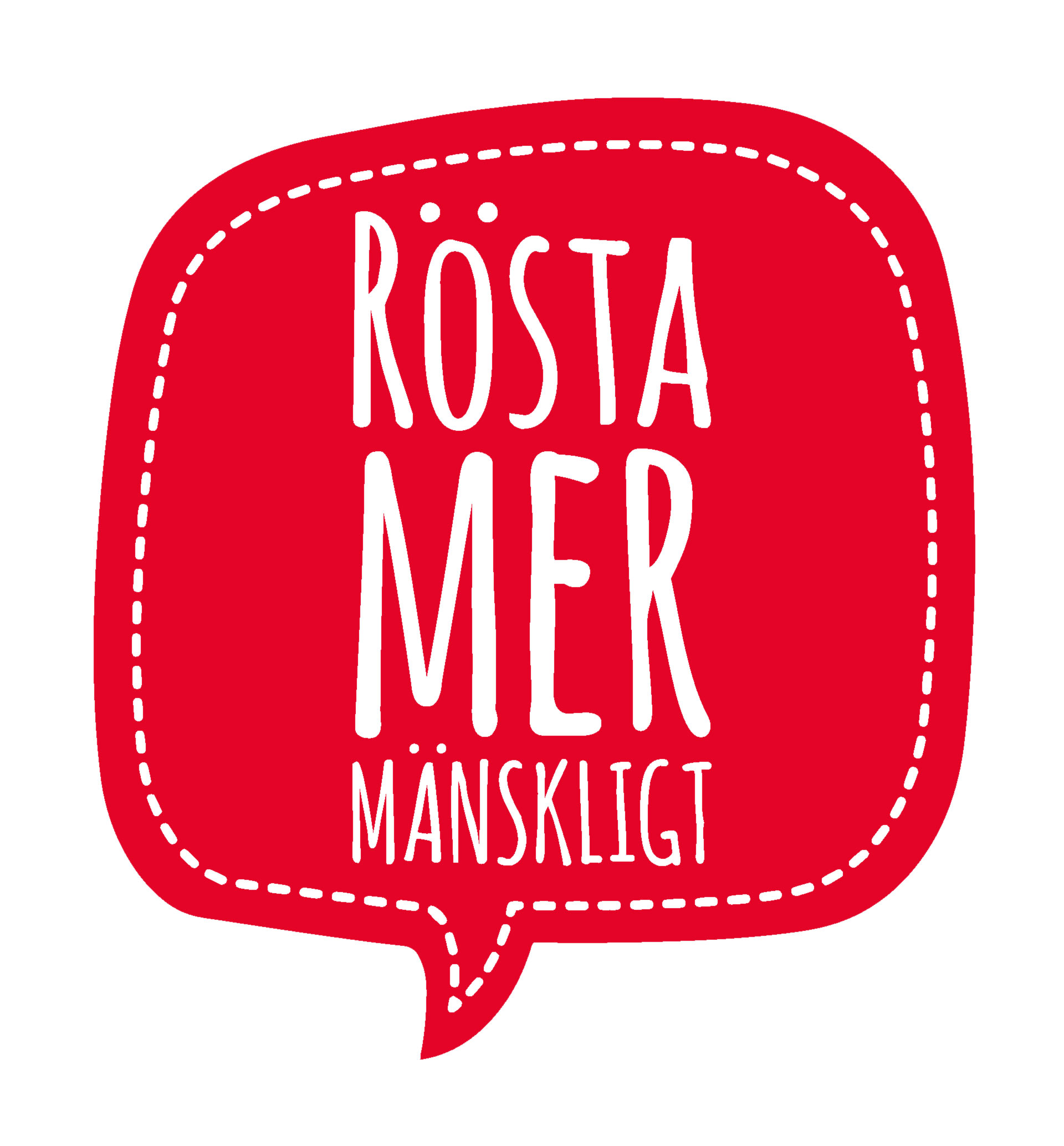 Rösta mer Mänskligt, logga