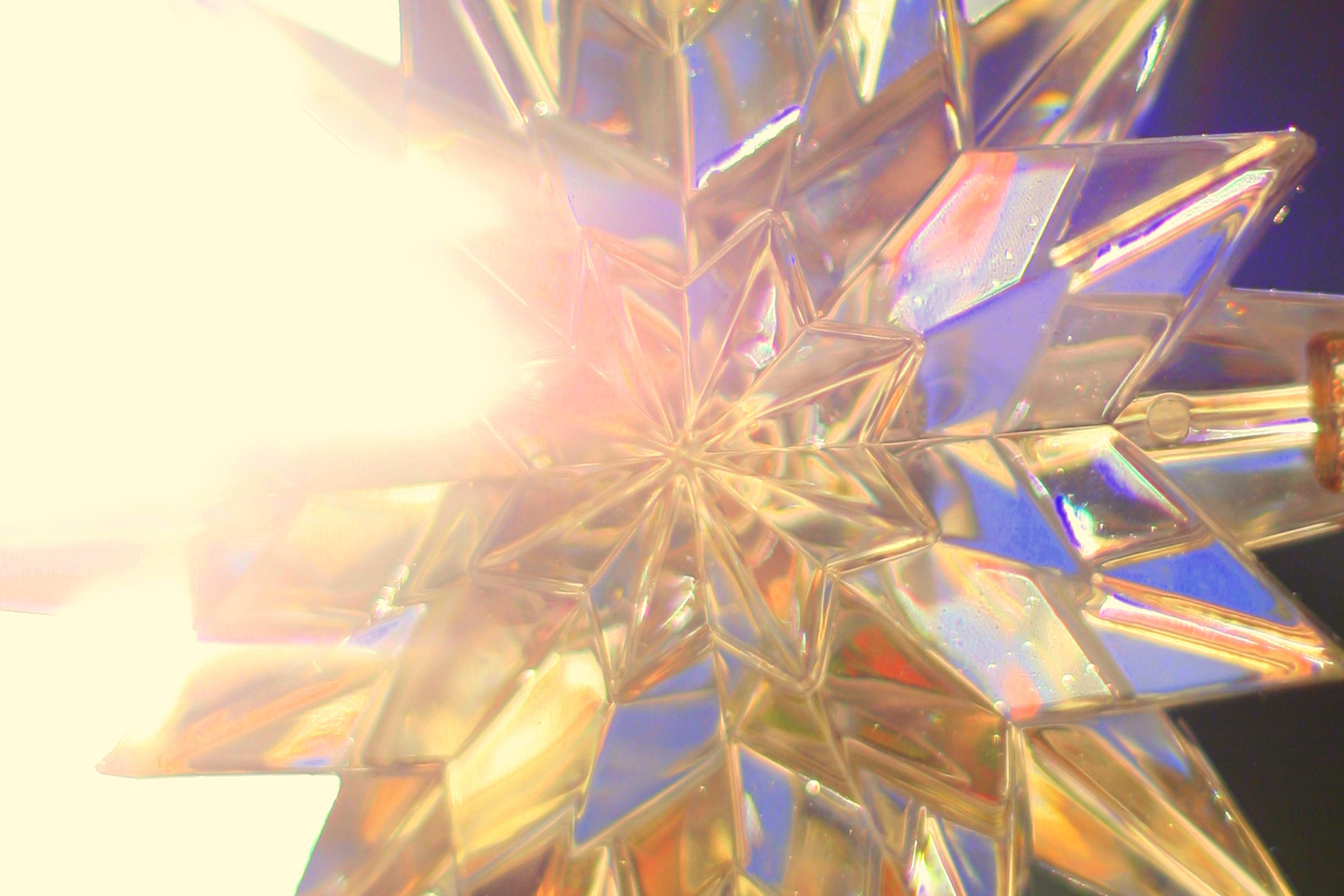 Glittrande lysande stjärna.