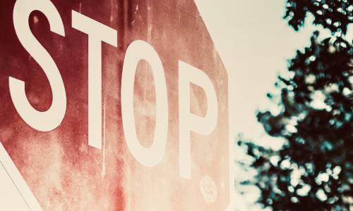 Stoppskylt