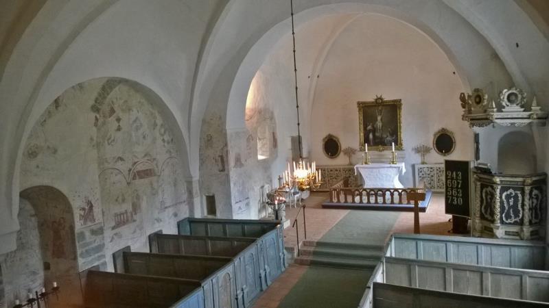 Interiör, Tosterups kyrka