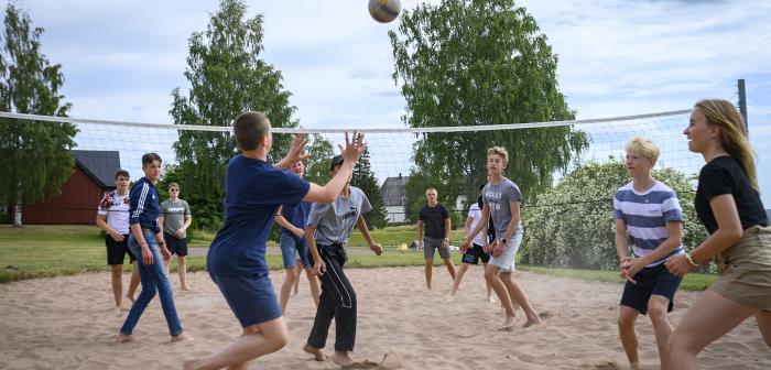 läger volleyboll vuxen